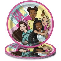 Barbie Dream Together Round 7" Party Plate 8ct