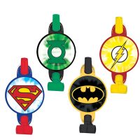 Justice League Party Blowouts 8ct