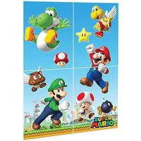 Super Mario Brothers Backdrop Set 1ct