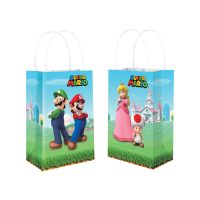 Super Mario Brothers Kraft Bags 8ct