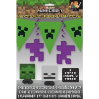 Mojang Minecraft Party Decoration Kit 8ft 5ct