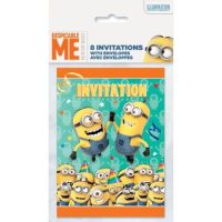 Despicable Me Minions Invitations 8ct