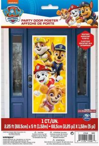 Paw Patrol Party Door Poster 1ct