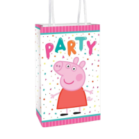 Peppa Pig Party Kraft Bags 8ct