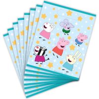 Peppa Pig Party Loot Bags 8ct