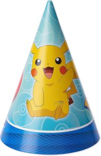 Pokemon Party Hats 8ct