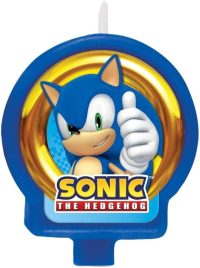 SEGA Sonic "The Hedgehog" Birthday Candle 1ct