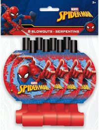 Marvel Spider-Man Party Blowouts 8ct