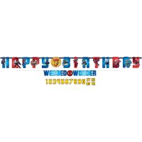 Marvel Spider-Man Webbed Wonder Jumbo Banner Kit 25ct