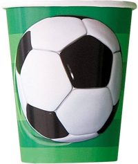 Soccer Party Paper Cups 8ct